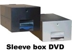 SLEEVE BOX dvd 125 zwart 